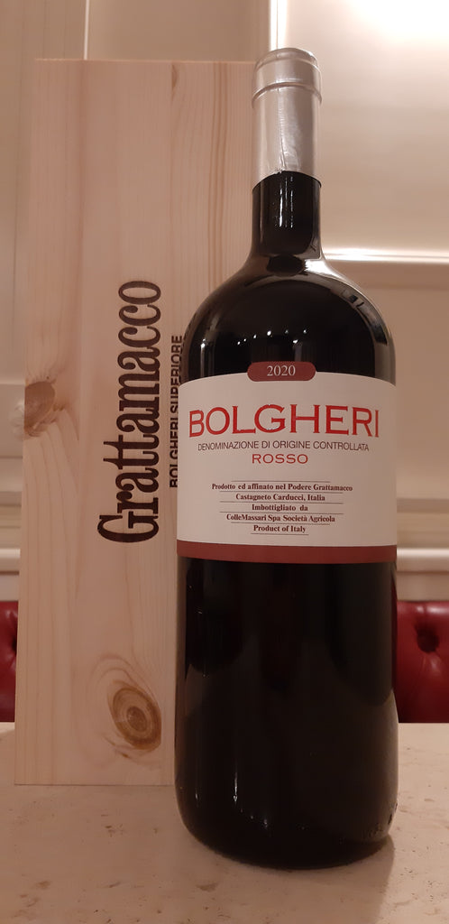 Bolgheri Rosso 2020 | Magnum | Grattamacco | Cassetta di Legno