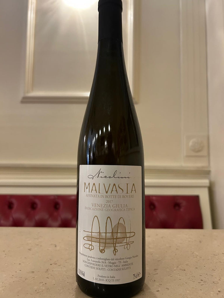 Venezia Giulia IGT " Malvasia " 2017 Affinata in botte di rovere | Nicolini