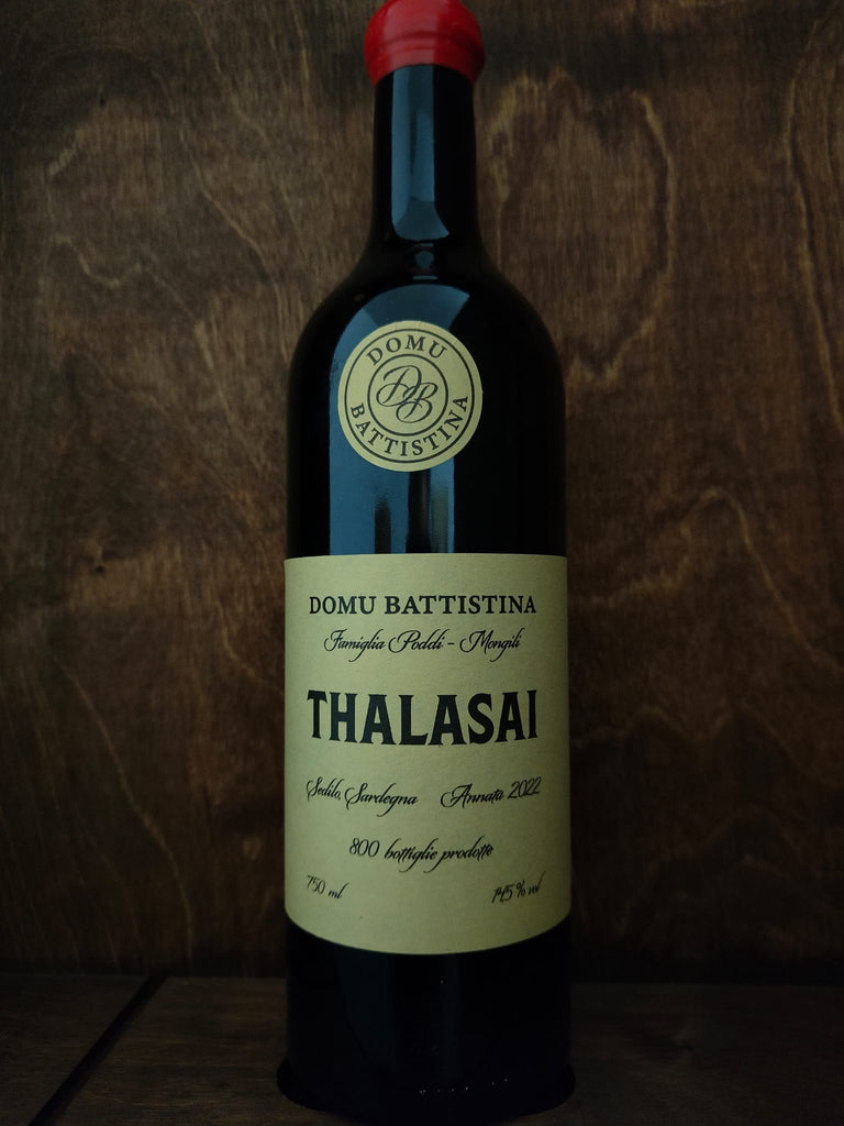Vino Rosso " Thalasai " 2022 | Cantina Domu Battistina