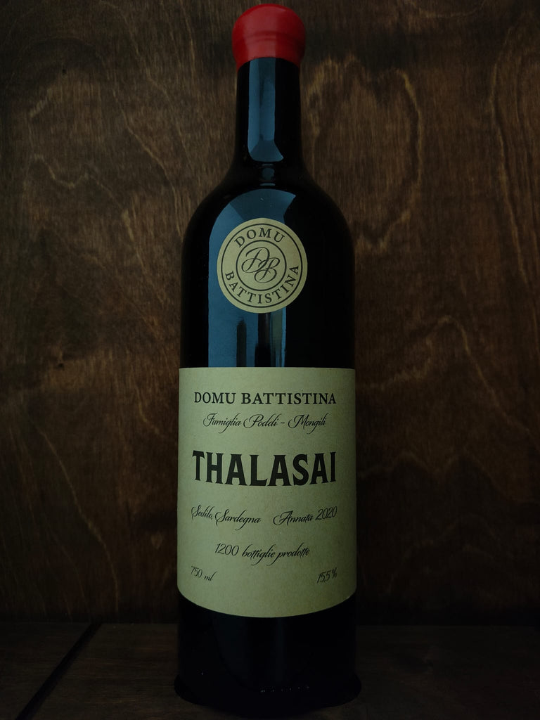 Vino Rosso " Thalasai " 2020 | Cantina Domu Battistina