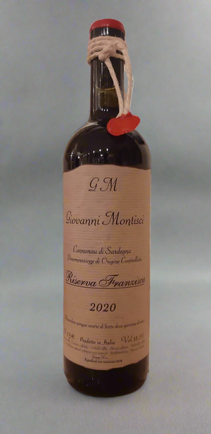 Cannonau di Sardegna DOC " Barrosu Riserva Franzisca "2020 | Giovanni Montisci