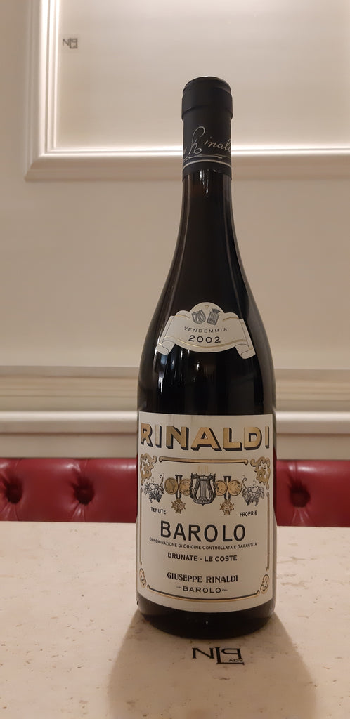 Barolo " Brunate Le Coste " DOCG 2002 | Giuseppe Rinaldi