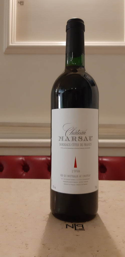 Bordeaux Côtes de Francs 1998 | Château Marsau