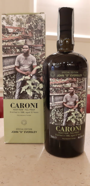 CARONI Rum "John 'D' Eversley - Special Edition" 1996 - (0.7l)