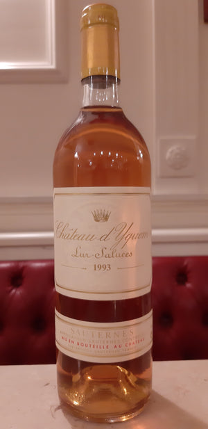 Château Yquem Lur Saluces | Sauternes 1er Cru Superieur 1993 | 0.750 lt