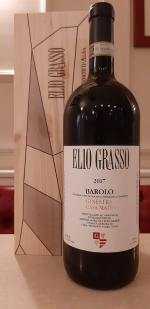 Barolo Ginestra DOCG | Casa Maté | 2017 | Elio Grasso | MAGNUM | Cassetta in Legno