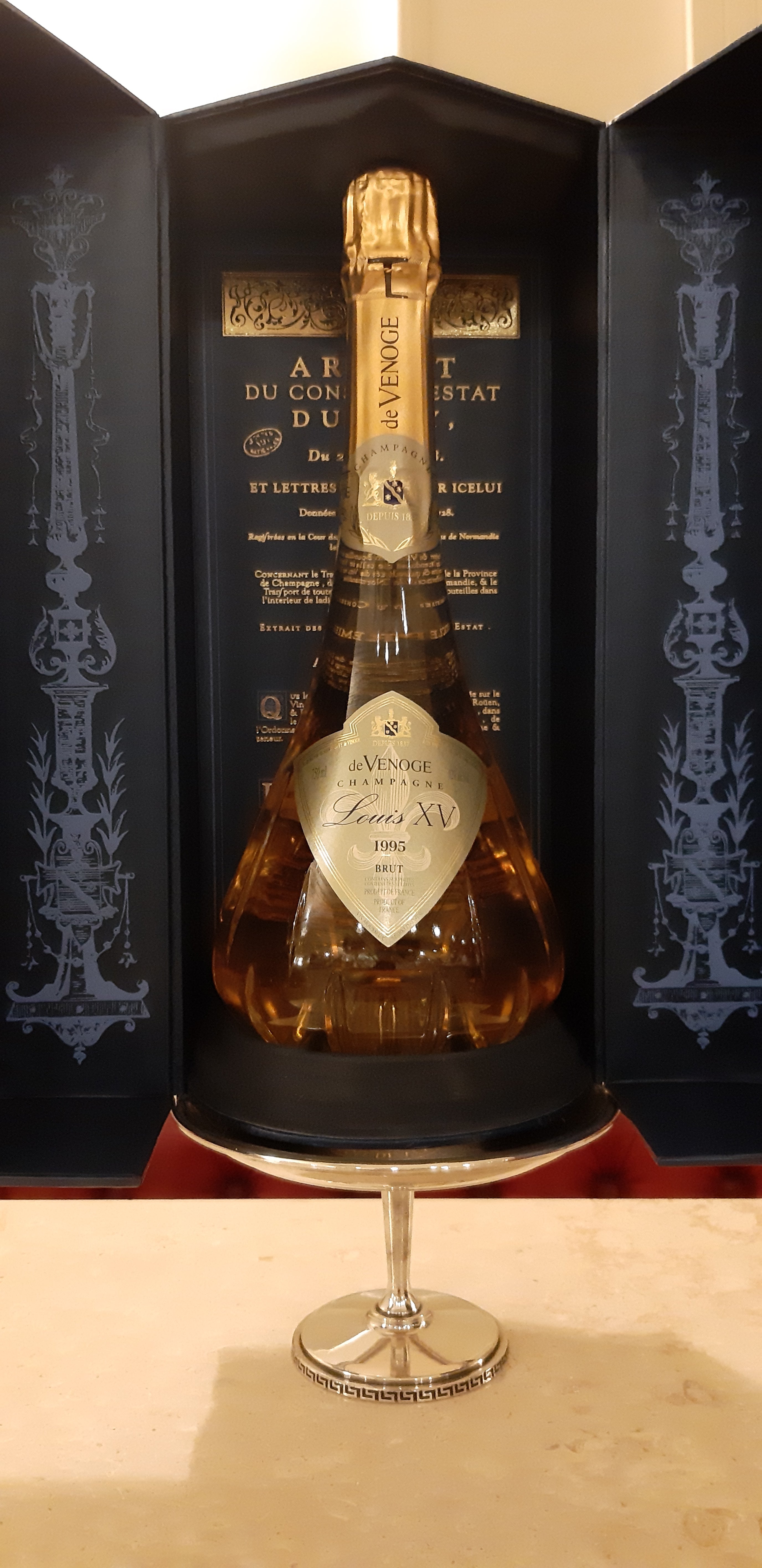 Champagne De Venoge - Cuvée Louis XV 1995 - Bouteille 75CL