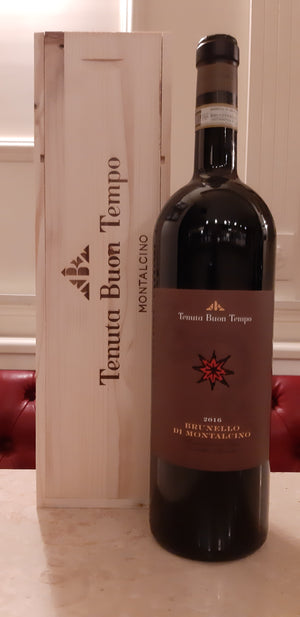 Brunello di Montalcino DOCG 2016 | MAGNUM | Tenuta Buon Tempo (Cassetta Legno)