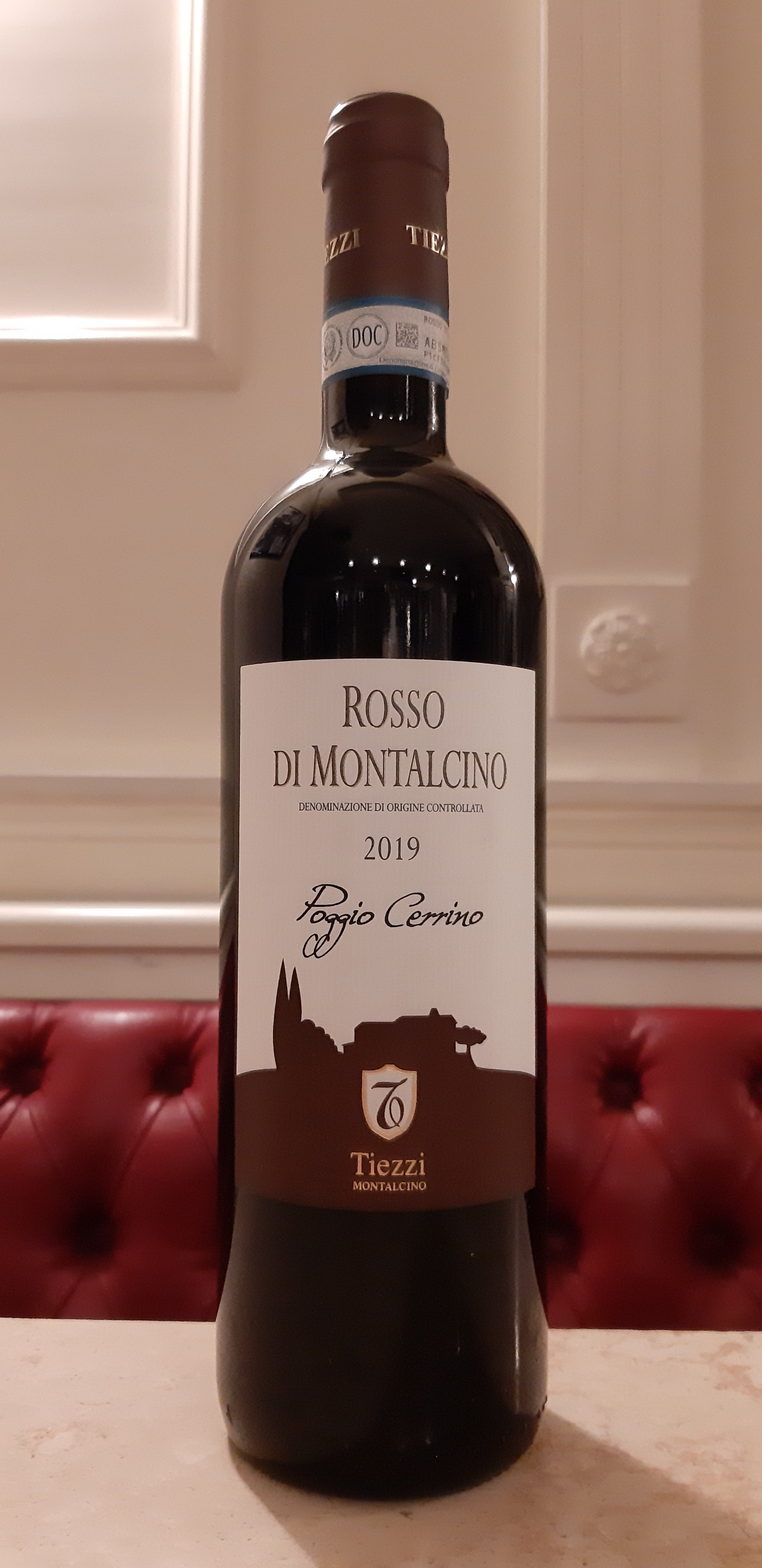 Rosso di Montalcino DOC " Poggio Cerrino " 2019 | Tiezzi