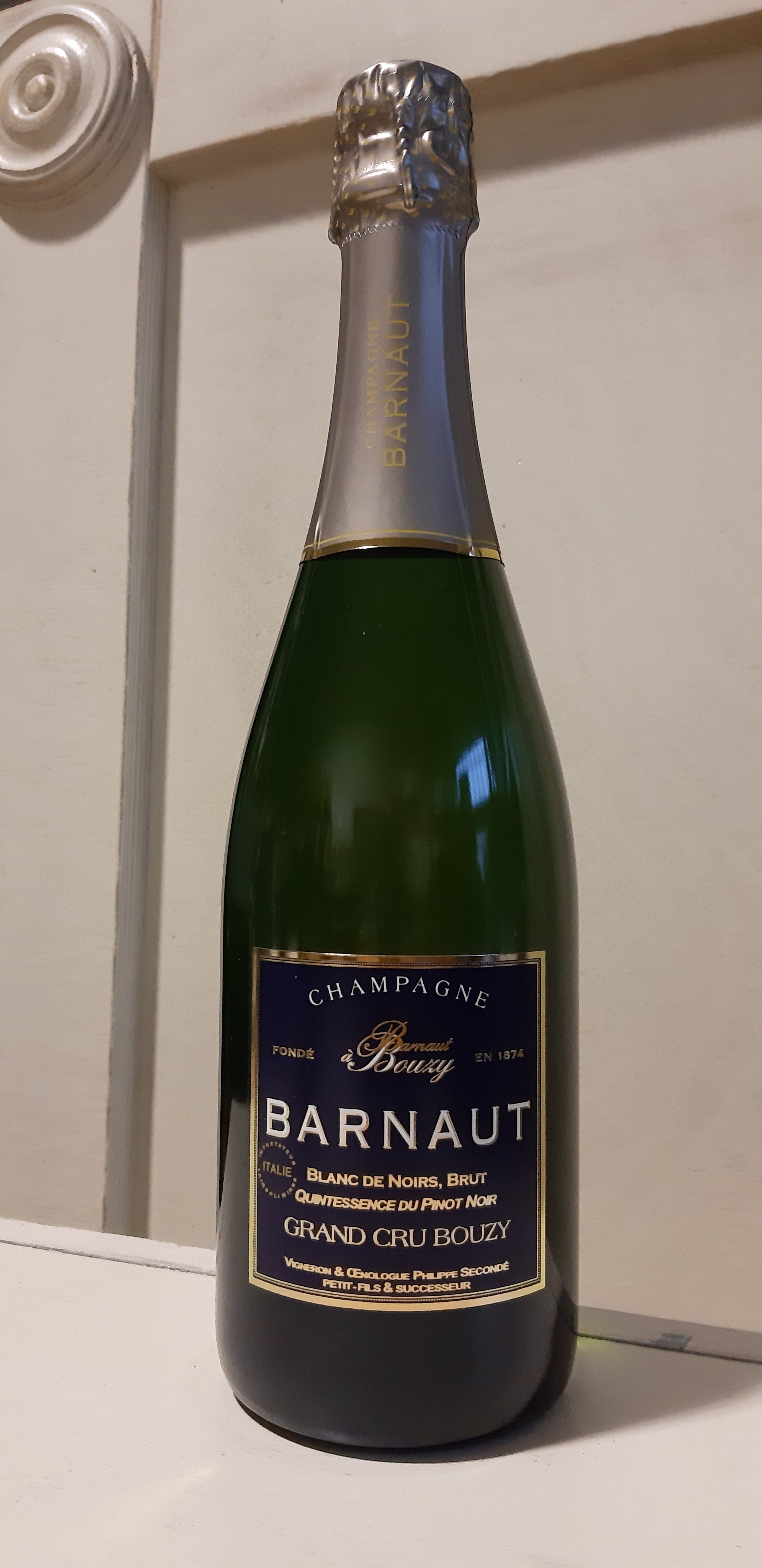 Champagne Blanc de Noirs Grand Cru Bo Uzy Brut | Barnaut