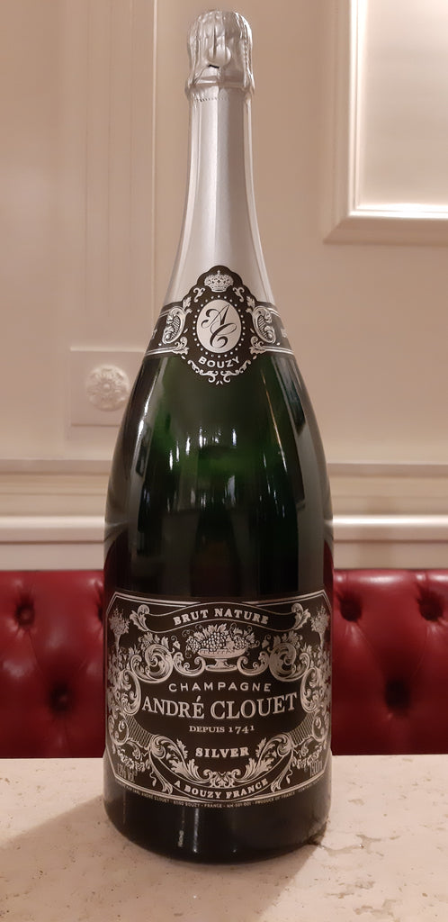 Champagne Silver Pas Dosè Brut Nature | MAGNUM | André Clouet