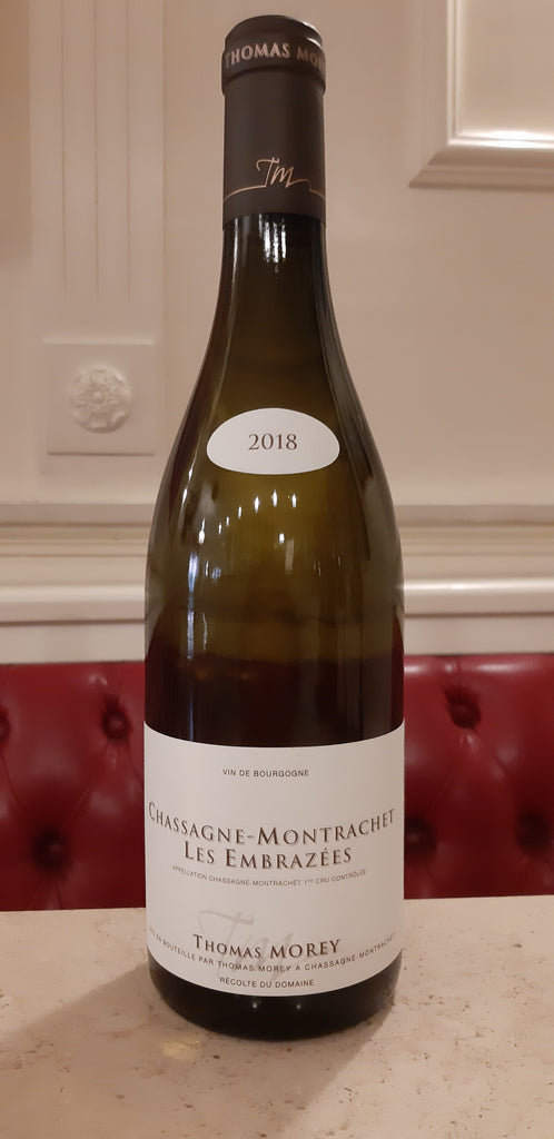 Chassagne-Montrachet 1er Cru " Les Embrazees " 2018 | Domaine Thomas Morey