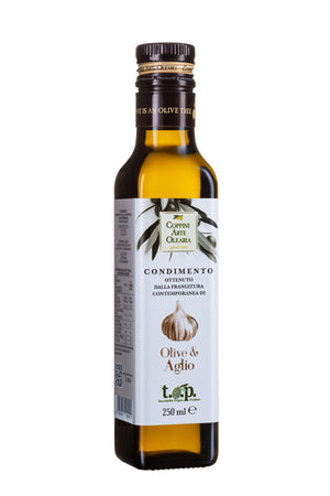 Condimento Olive & Aglio (frangitura contemporanea) Linea TOP - Lt 0.250