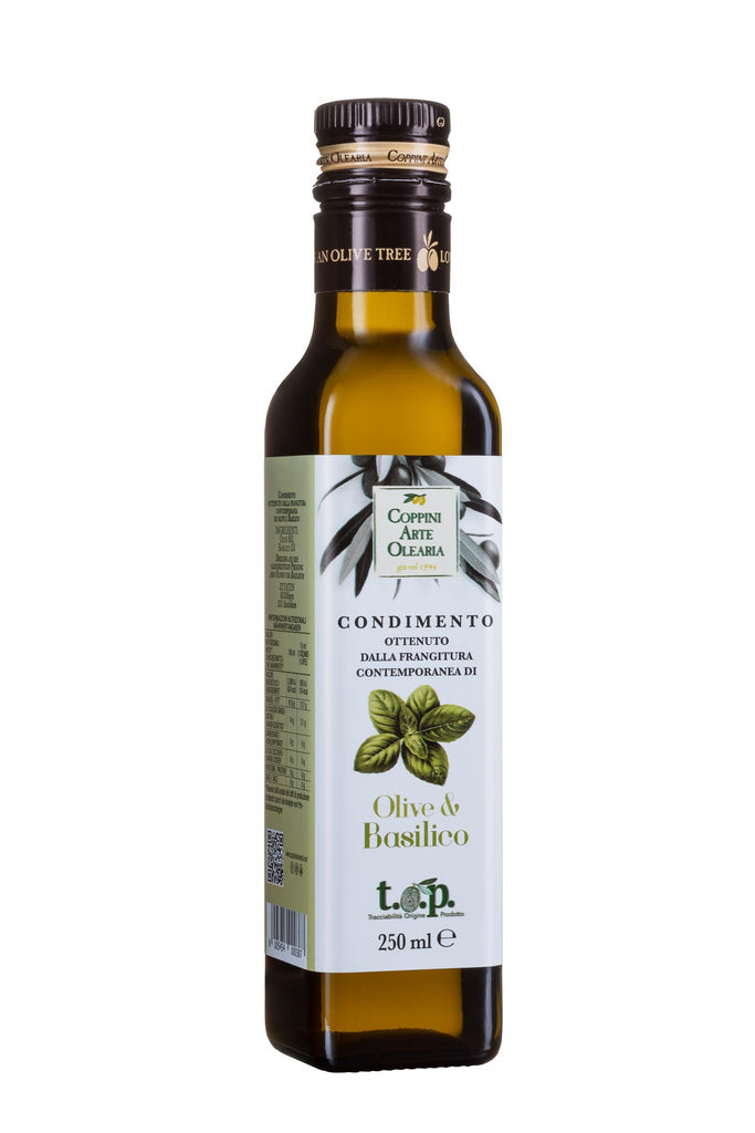 Condimento Olive & Basilico (frangitura contemporanea) Linea TOP - Lt 0.250