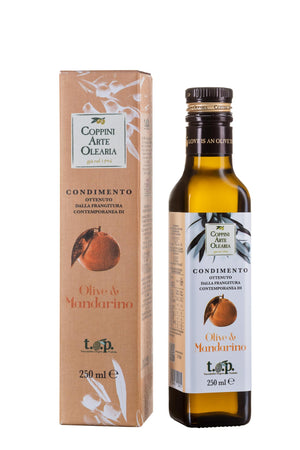 Condimento Olive & Mandarini (frangitura contemporanea) Linea TOP - Lt 0.250  Astucciato