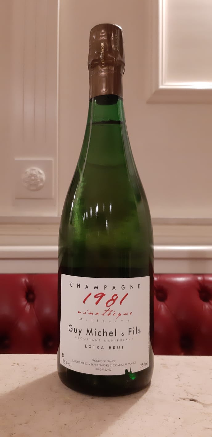 Champagne Extra Brut Vinotheque 1981 | Guy Michel & Fils
