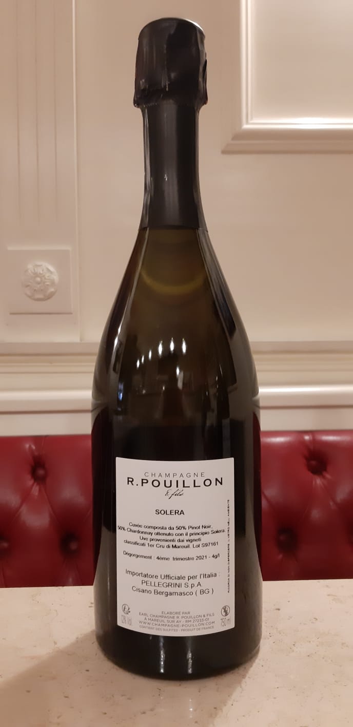 Champagne Extra Brut Solera | R. Pouillon & Fils