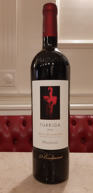 Argiolas " Turriga " 2018 - 30° Vendemmia | Isola Dei Nuraghi I.G.T.