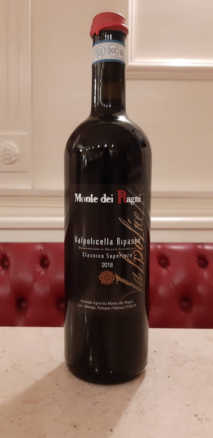 No. 6 Bottiglie Valpolicella " Ripasso " Classico Superiore 2018 | Monte dei Ragni (Cassetta di Legno)