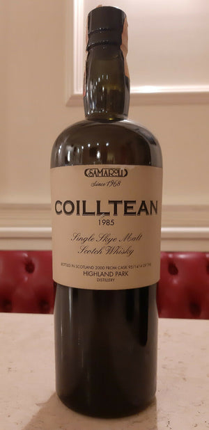 1985 Samaroli Coilltean Highland Park Single Malt Scotch Whisky, Orkney, Scotlan