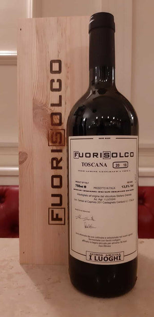Cabernet Franc Toscana Igt " Fuorisolco " 2018 | I Luoghi (Cassetta Legno)