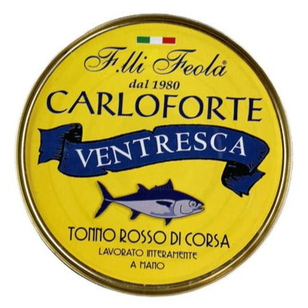 Tonno Rosso " Ventresca " Carloforte 160 gr | F.lli Feola