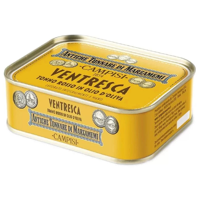 ventresca di tonno rosso in olio d'oliva 340 g | Campisi